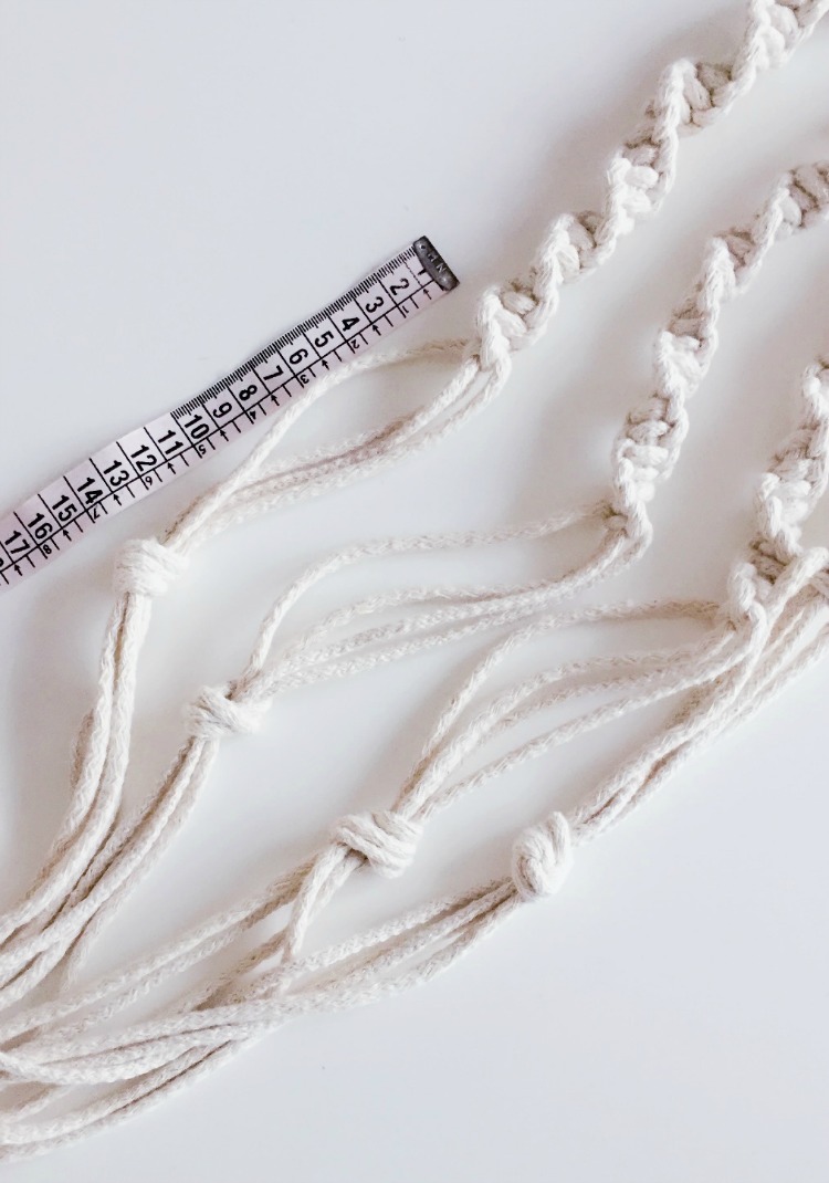 Tutorial Porta Macetas de Macrame